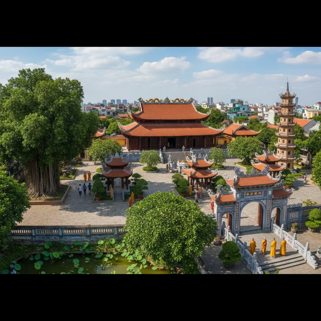 Chùa Trung Tự (Phúc Long Tự): Ngôi chùa cổ linh thiêng tại quận Đống Đa