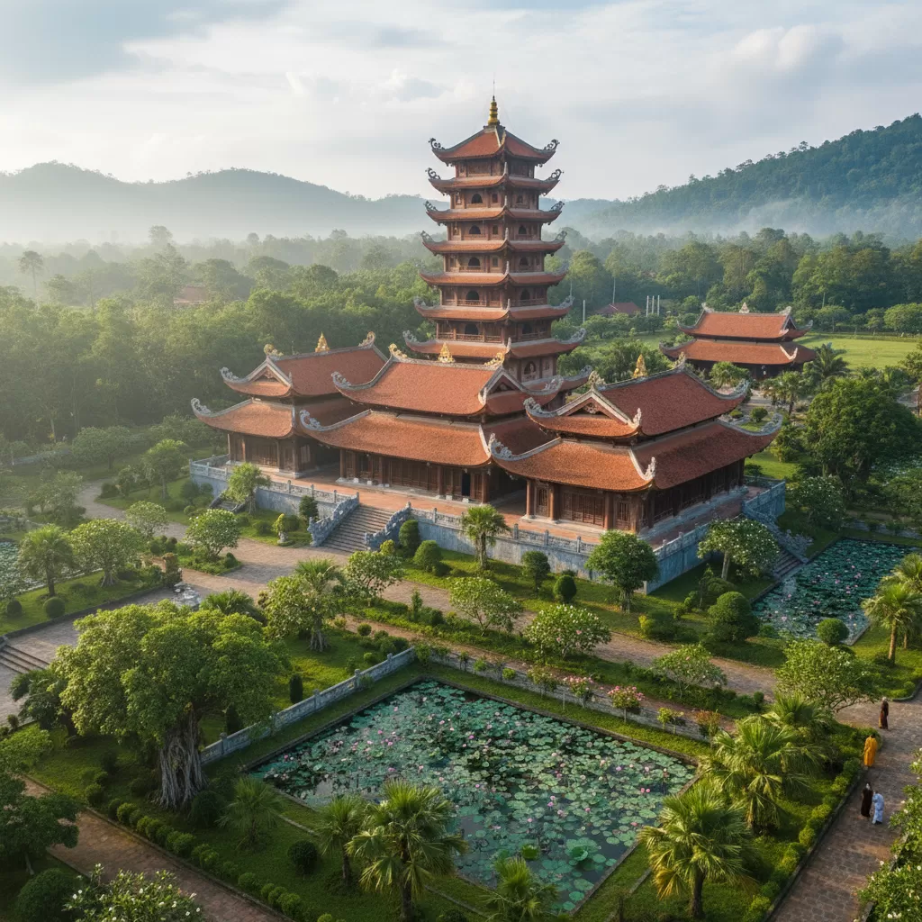 Chùa Liên Hoa: Hành trình tìm về chốn bình yên và thanh tịnh