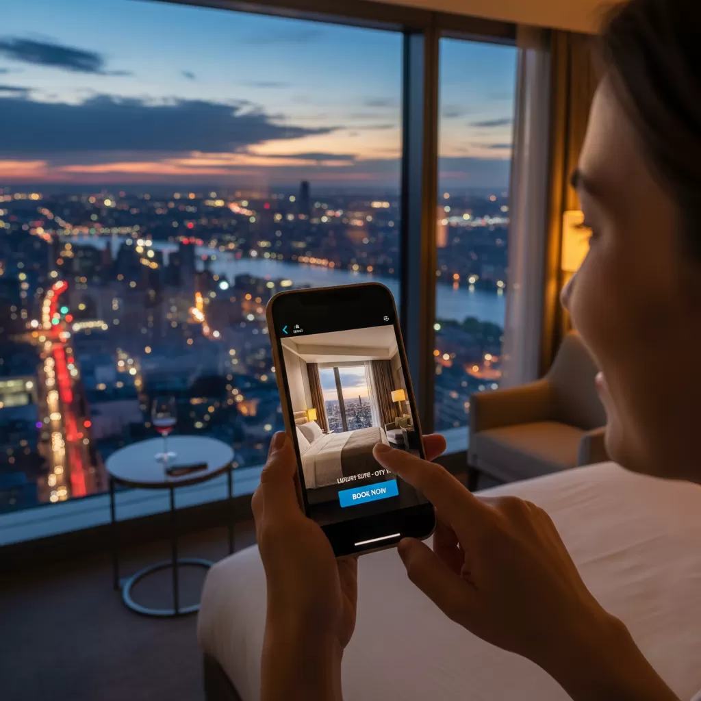 Bí quyết đặt phòng khách sạn view đẹp Láng Thượng với giá ưu đãi trên ứng dụng