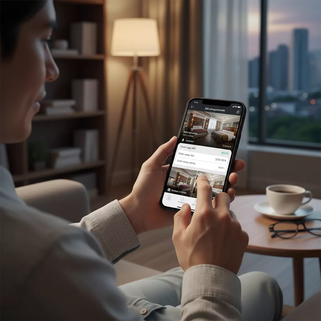 Sử dụng ứng dụng trực tuyến giúp quý khách dễ dàng so sánh giá và dịch vụ