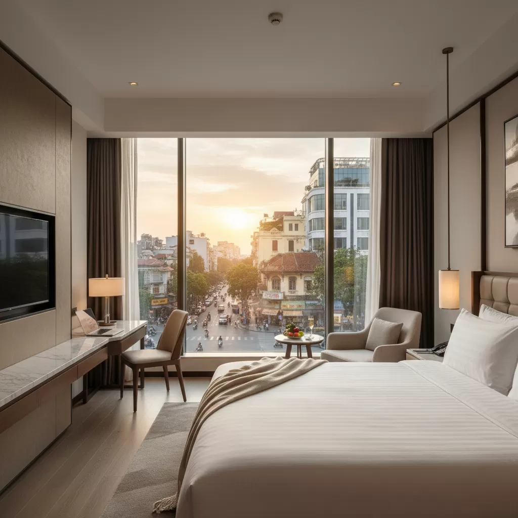 Tận hưởng dịch vụ chất lượng cao tại các khách sạn trung tâm quận Đống Đa