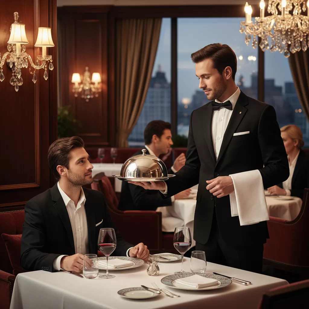 Sự chuyên nghiệp trong phục vụ là tiêu chí hàng đầu đánh giá chất lượng nhà hàng