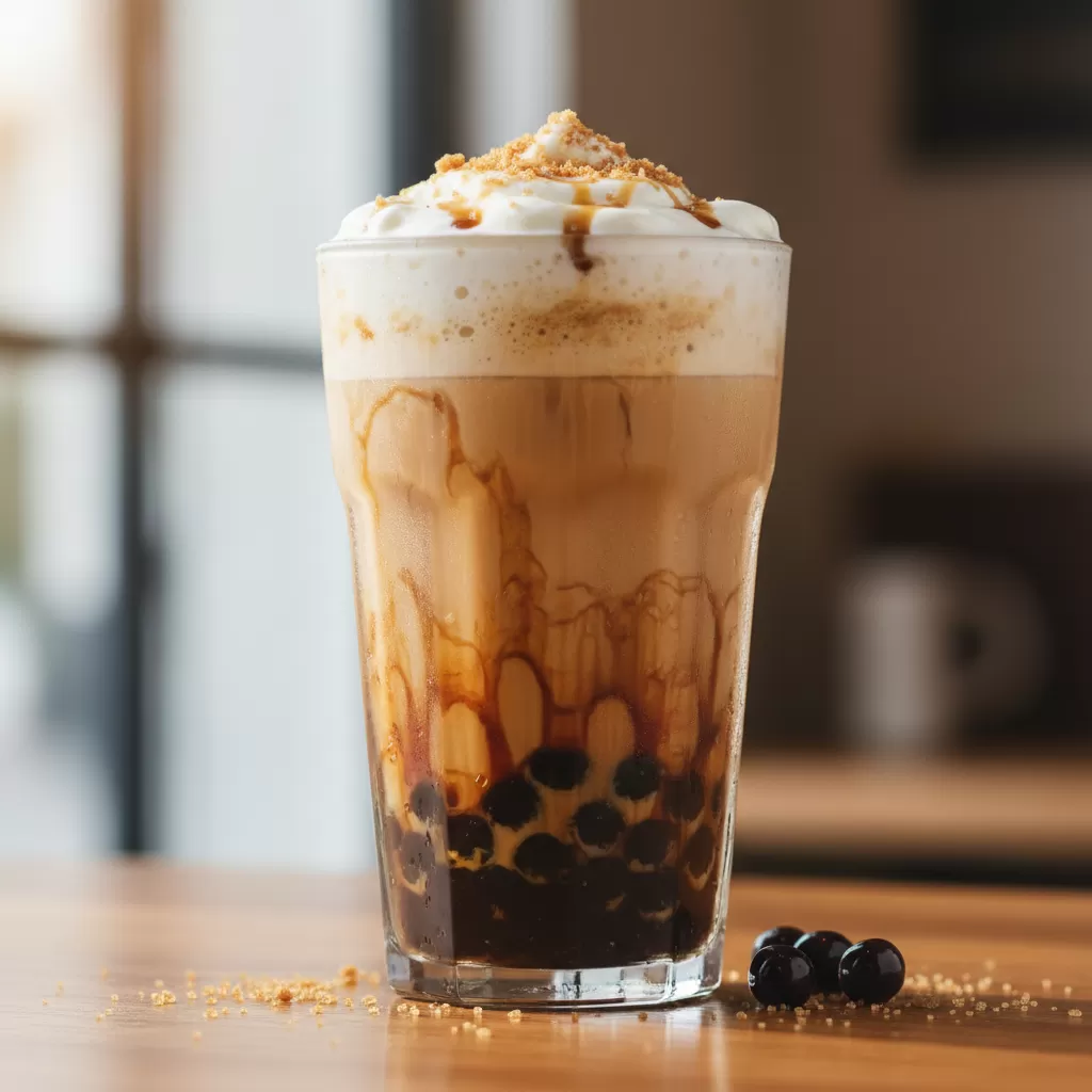 Đồ uống tại các quán trà sữa khu vực Thái Hà luôn được đầu tư kỹ lưỡng về chất lượng