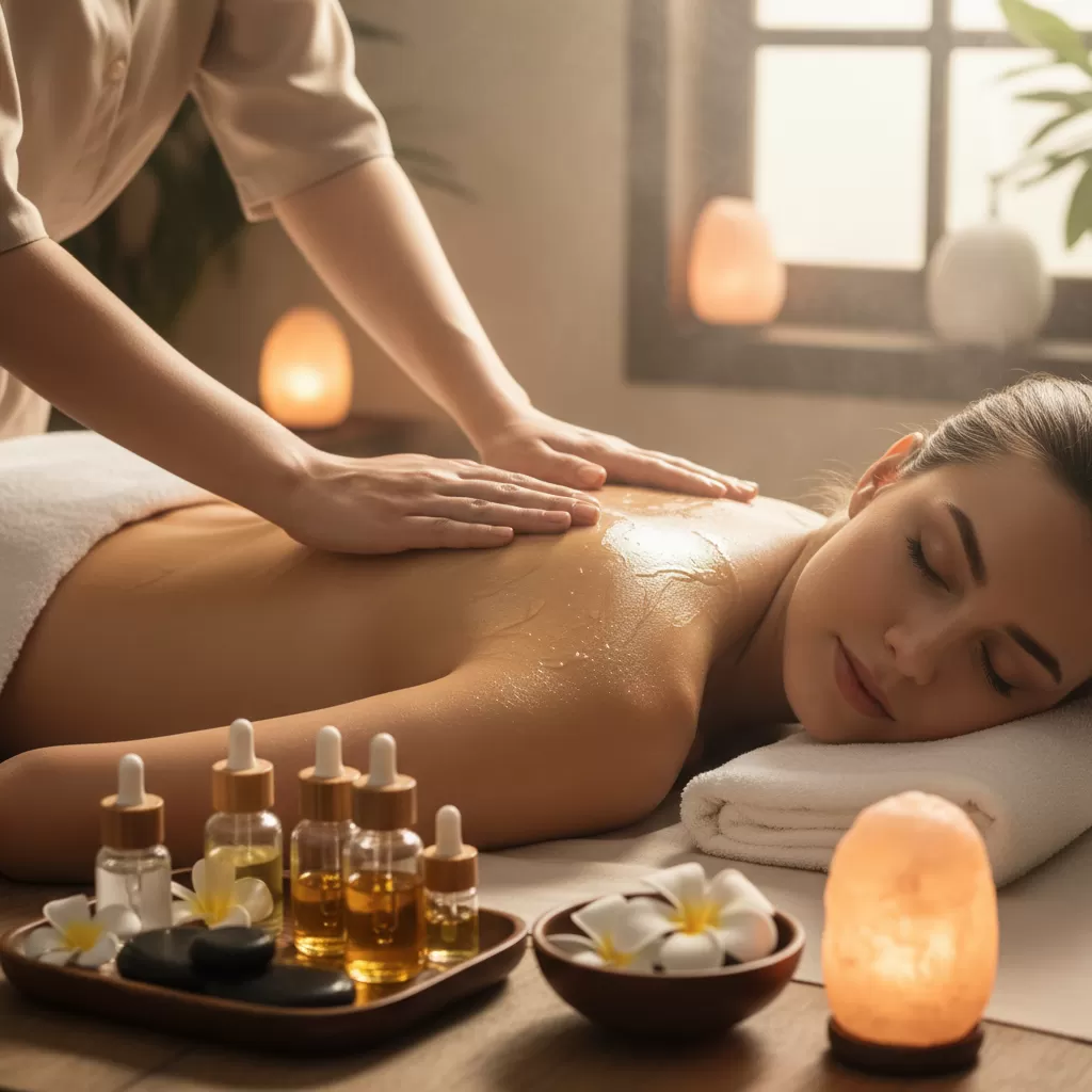 Massage body tinh dầu là lựa chọn hàng đầu để giải tỏa căng thẳng sau giờ làm việc