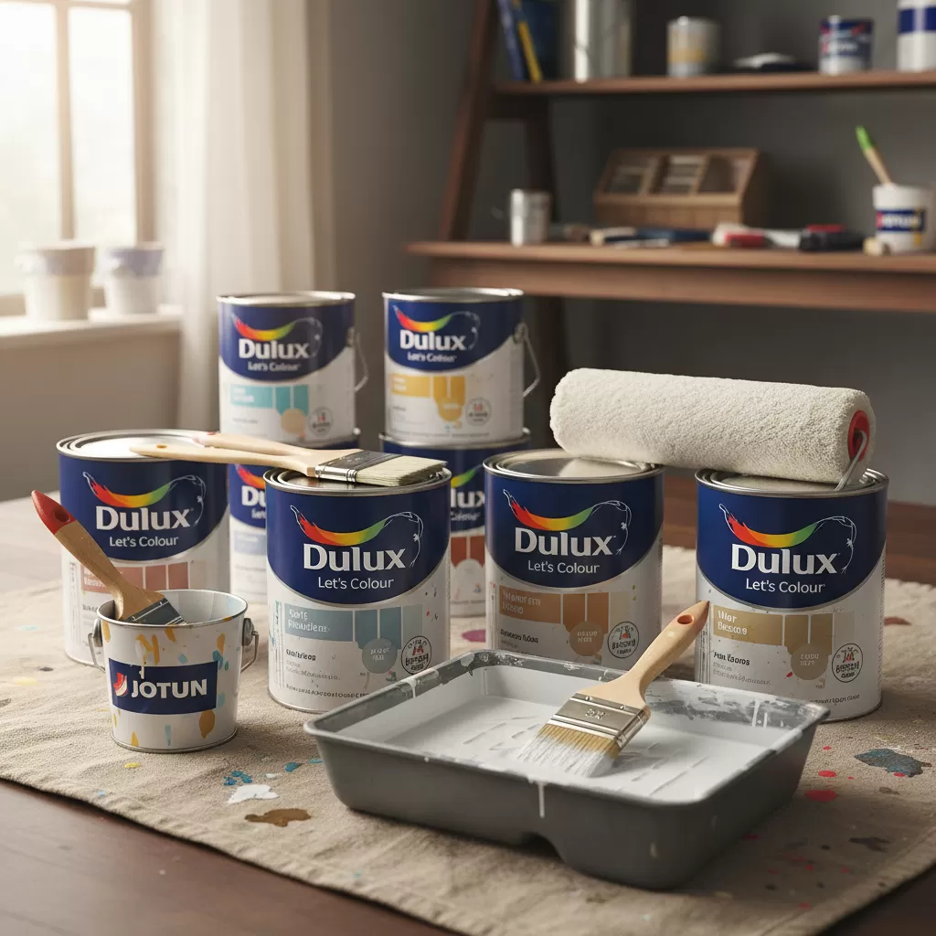 gemini_image_1773224523-1 Cam kết sử dụng vật liệu sơn chính hãng để đảm bảo chất lượng công trình tốt nhất