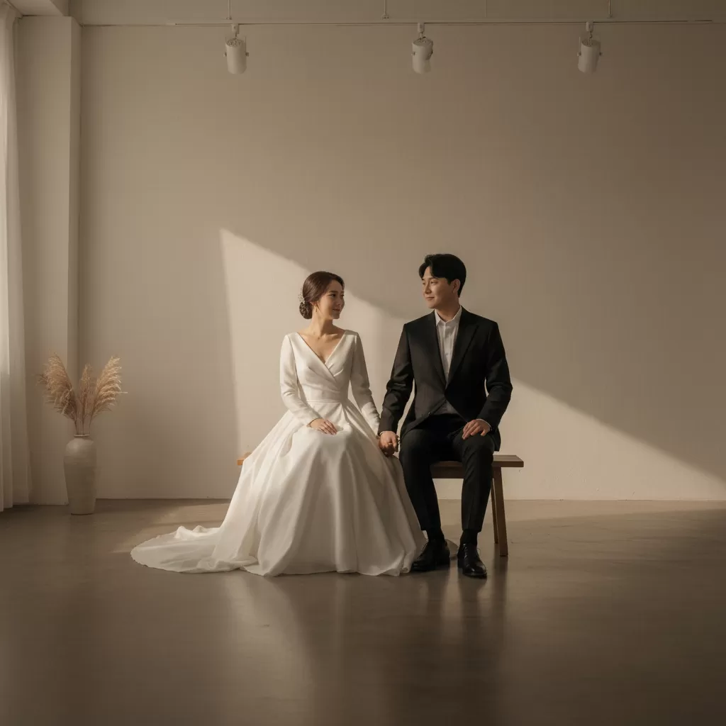 Phong cách Hàn Quốc nhẹ nhàng và tinh tế được nhiều cặp đôi lựa chọn