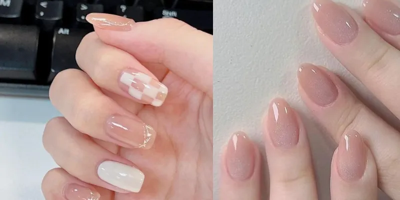 Sơn gel tông màu nhẹ nhàng là lựa chọn hàng đầu của các bạn sinh viên khi đến trường