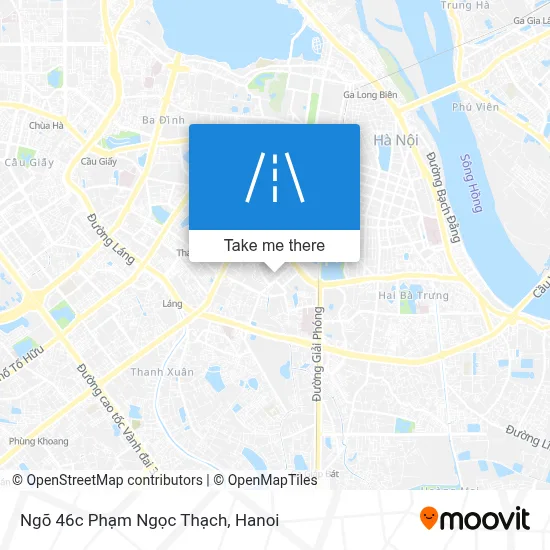 Khu vực Phạm Ngọc Thạch với nhiều ngõ nhỏ và các khu tập thể lâu đời