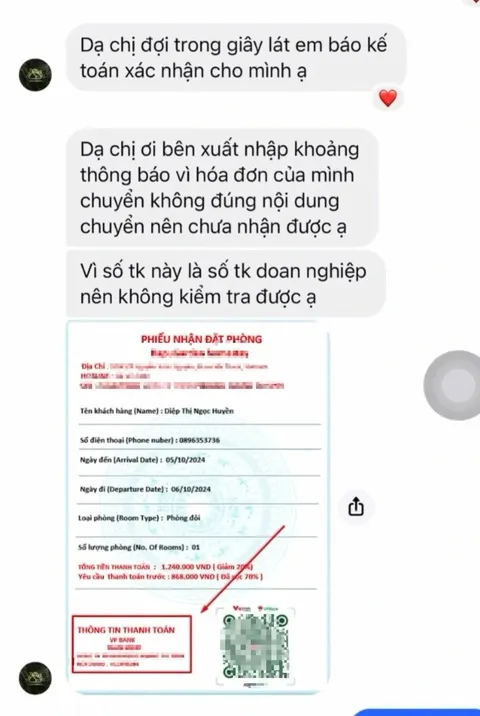 Cảnh giác với yêu cầu chuyển khoản đặt cọc giữ chỗ khi chưa gặp mặt chủ nhà trực tiếp