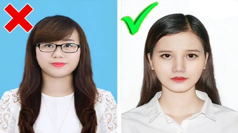 Trang phục lịch sự và gọn gàng là yếu tố quan trọng khi chụp ảnh CCCD