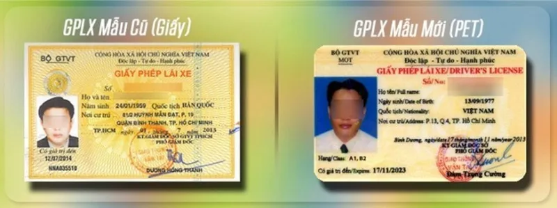 Bằng lái xe thẻ nhựa PET có độ bền cao và tích hợp mã QR tiện lợi