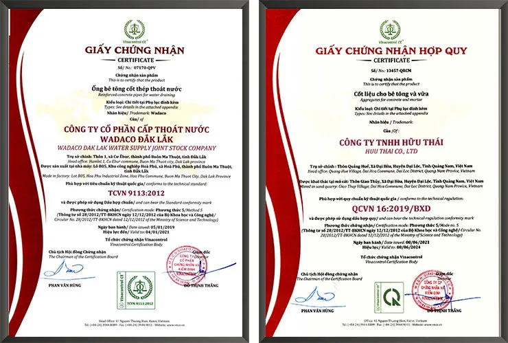 Uy tín của đại lý được khẳng định qua giấy tờ pháp lý và lòng tin của khách hàng