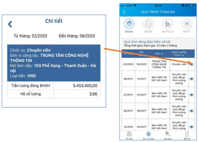 photo-1-1617324135564121721349 Sử dụng ứng dụng VssID để tra cứu quá trình đóng và mã số bảo hiểm xã hội một cách nhanh chóng