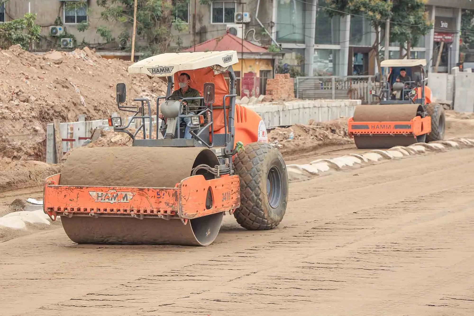 quoc-lo-1a-thanh-tri-02 Tiến độ thi công các dự án giao thông trọng điểm tại khu vực Láng Hạ được đẩy mạnh