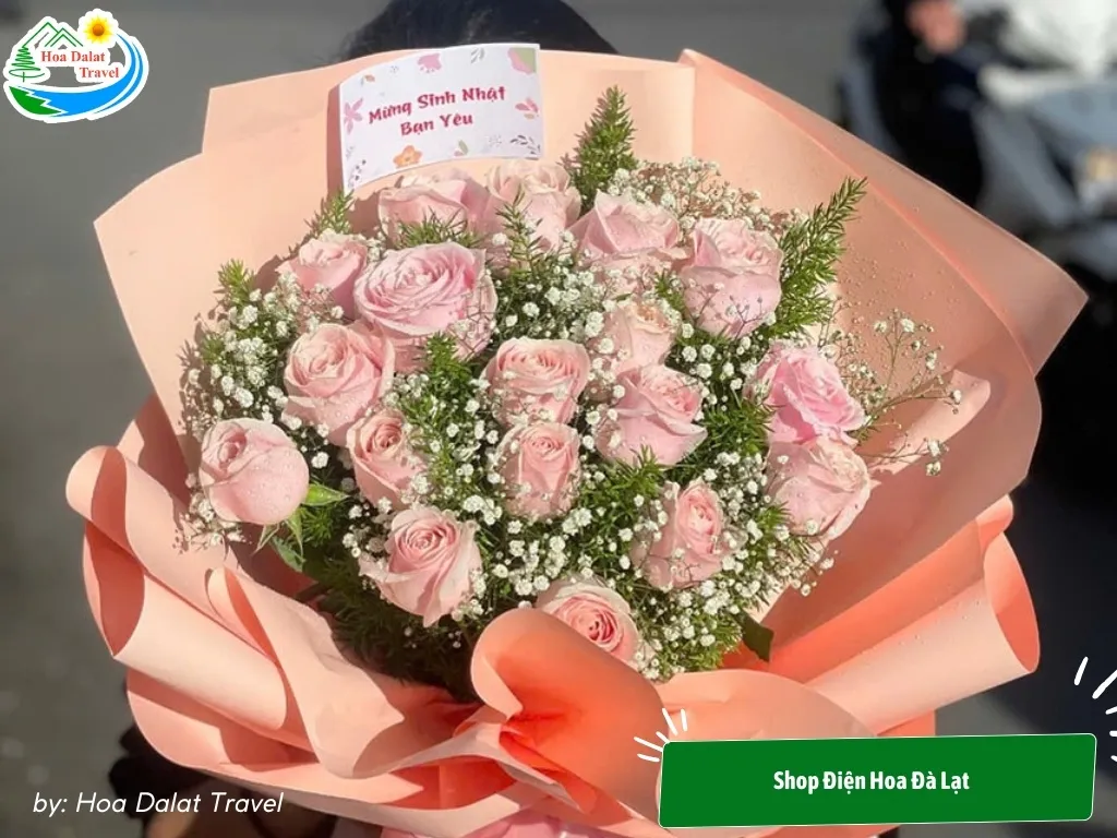 Quy trình tuyển chọn hoa nghiêm ngặt đảm bảo độ tươi mới 100