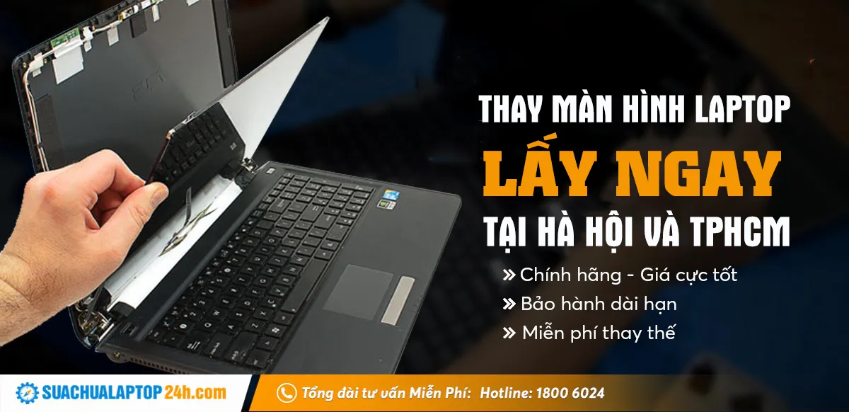 Dịch vụ thay thế màn hình nhanh chóng chuẩn xác tại các trung tâm uy tín