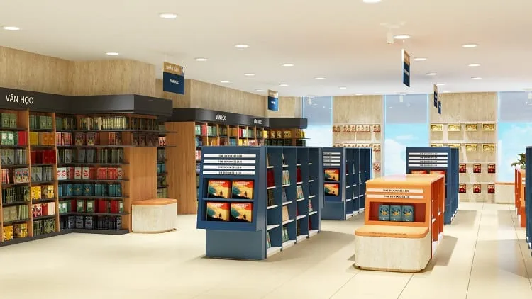 Các nhà sách lớn luôn có khu vực giảm giá hấp dẫn cho độc giả