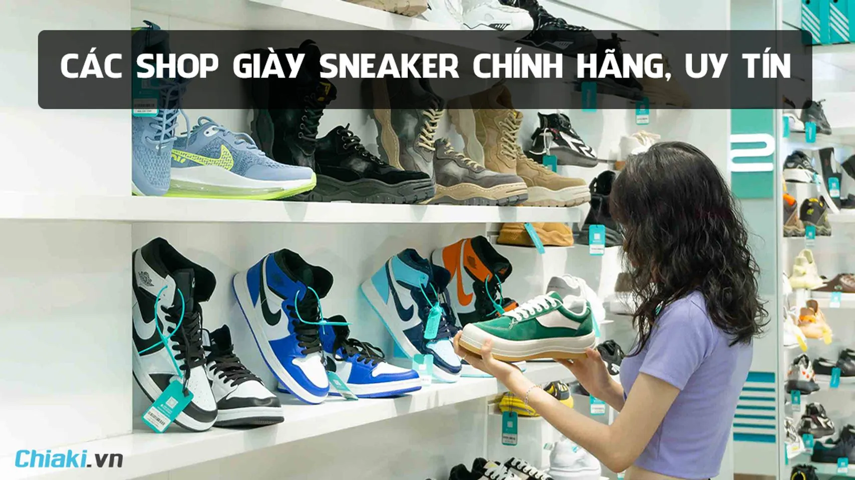 Trải nghiệm trực tiếp giúp khách hàng lựa chọn được đôi giày vừa vặn và ưng ý nhất