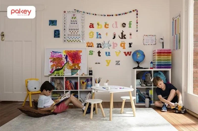 Không gian đọc sách thân thiện kích thích niềm đam mê khám phá của trẻ